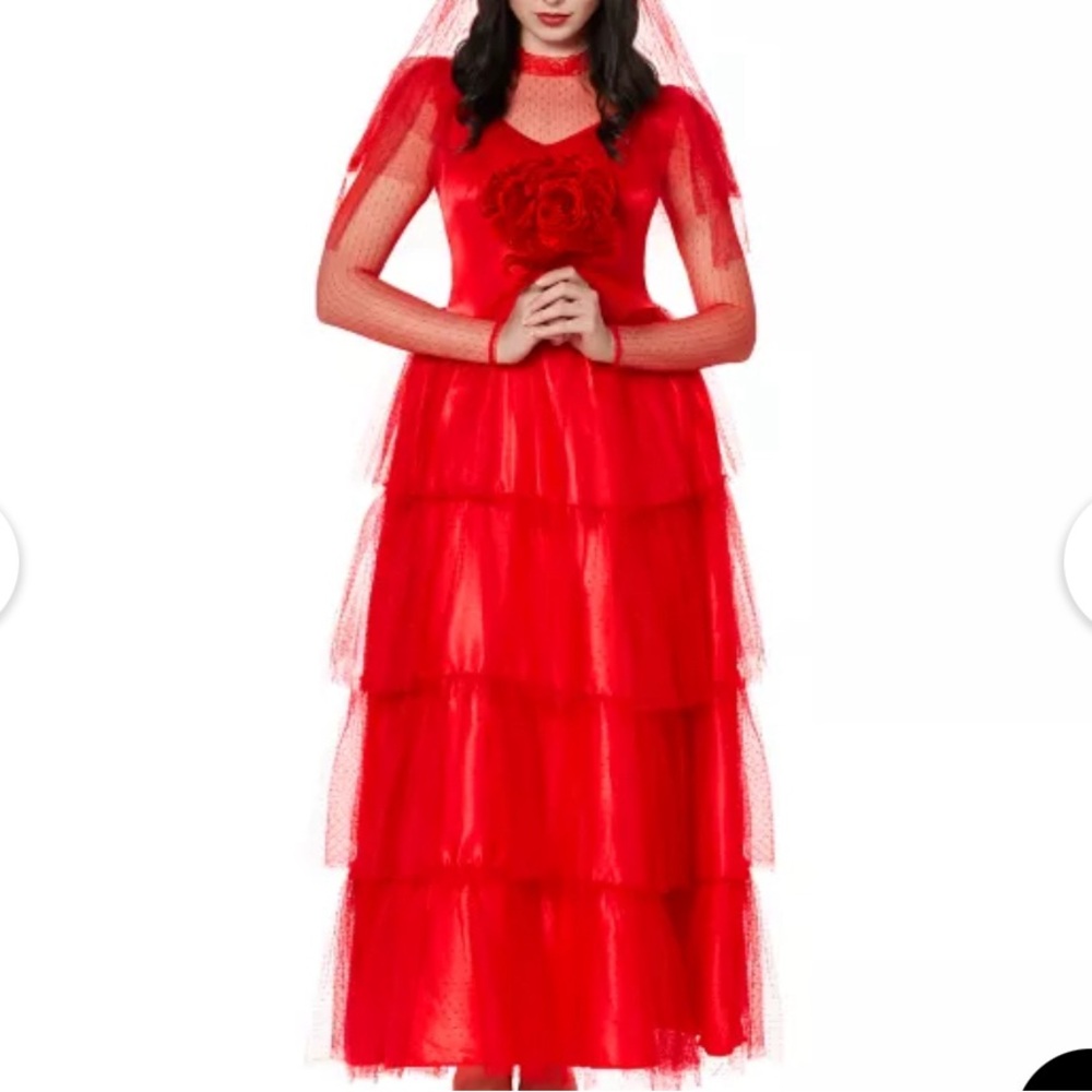 Spirit Red Layered Dress